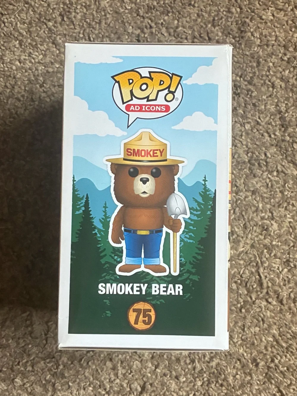 Smokey Bear Funko Pop! #75. Brand new in box. $15